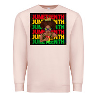 Pale Pink juneteenth cute kid Premium Sweatshirt - TumblerDesignByShophia