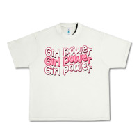 Pistachio girl power Urban Heavy Tee - MaliasSmallBusiness