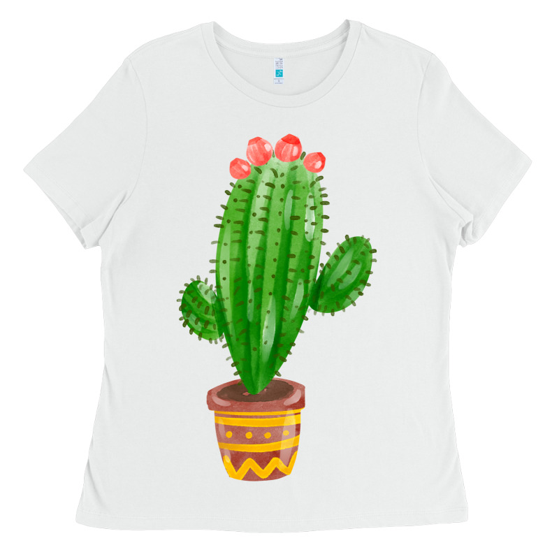 Mexican Cactus Ladies Tee by FaDigitalArtStudio | Teevron