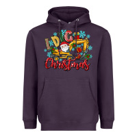 Plum i dig christmas Heavyweight Hoodie - texasbilliewilder