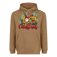 Toasted Coconut i dig christmas Heavyweight Hoodie - texasbilliewilder