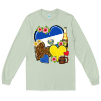 Matcha el salvador hearts Long Sleeve Tee - NancyCooperArtShop