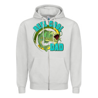Reel Cool Dad Zipper Hoodie | Teevron