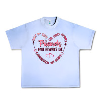 Grape Ice side by or miles apart friends will always be conn Urban Heavy Tee - MaliasSmallBusiness