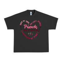 Pigment Black side by or miles apart friends will always be conn Urban Heavy Tee - MaliasSmallBusiness