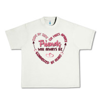 Pistachio side by or miles apart friends will always be conn Urban Heavy Tee - MaliasSmallBusiness