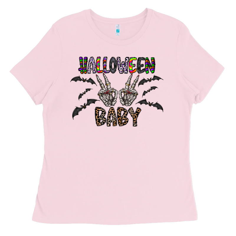 Halloween Baby Ladies Tee by CowhideDigitalArt | Teevron