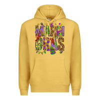 Antique Gold Mardi Gras Premium Hoodie - HowdyJamesFarm