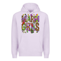 Lilac Mardi Gras Premium Hoodie - HowdyJamesFarm