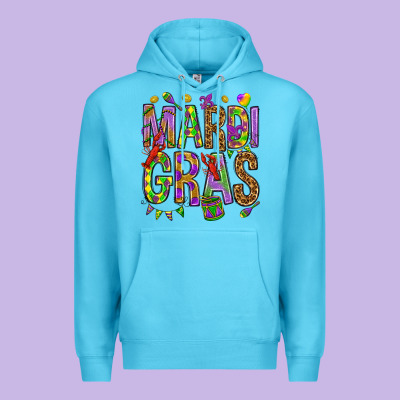 Mardi Gras Premium Hoodie Designed By Howdyjamesfarm
