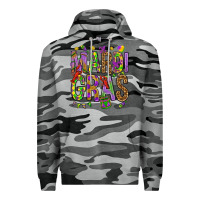 Slate Camo Mardi Gras Premium Hoodie - HowdyJamesFarm