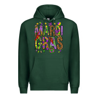 Sports Green Mardi Gras Premium Hoodie - HowdyJamesFarm
