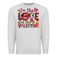 Dove Grey For the love of the Valentine Premium Sweatshirt - HowdyJamesFarm