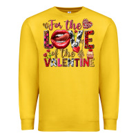 Lemon For the love of the Valentine Premium Sweatshirt - HowdyJamesFarm