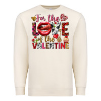 Sandshell For the love of the Valentine Premium Sweatshirt - HowdyJamesFarm