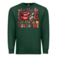 Sports Green For the love of the Valentine Premium Sweatshirt - HowdyJamesFarm