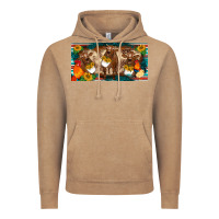 Vintage Coffee western cow cockerel chick  serape leopard sunflowers license plate te Vintage Hoodie - BarkalooDesign