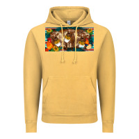 Vintage Mustard western cow cockerel chick  serape leopard sunflowers license plate te Vintage Hoodie - BarkalooDesign