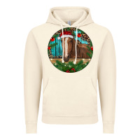 Vintage Artic Brown Horse Christmas Vintage Hoodie - RanaPortraitStore