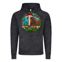 Vintage Black Brown Horse Christmas Vintage Hoodie - RanaPortraitStore