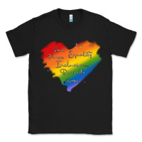 Black kindness equality peace love inclusion diversity h Classic Tee - MaliasSmallBusiness