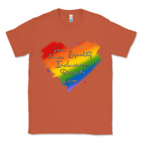 Copper kindness equality peace love inclusion diversity h Classic Tee - MaliasSmallBusiness