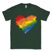 Sports Green kindness equality peace love inclusion diversity h Classic Tee - MaliasSmallBusiness