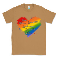 Toasted Coconut kindness equality peace love inclusion diversity h Classic Tee - MaliasSmallBusiness