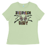 Matcha halloween baby Ladies Tee - CowhideDigitalArt