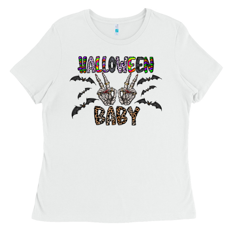 Halloween Baby Ladies Tee by CowhideDigitalArt | Teevron