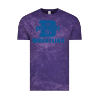 Cloud Purple Beaumont Wrestling Vintage Tee - Jasminsmagicworld