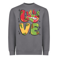 Storm love juneteenth lips Heavyweight Sweatshirt - MaliasSmallBusiness