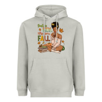 Moon Dust Just a girl who loves Fall afro woman Heavyweight Hoodie - NancyCooperArtShop