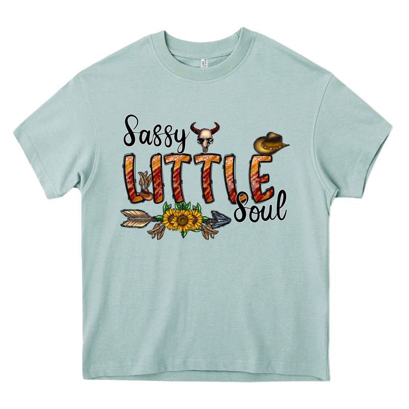 Sassy Little Soul Heavy Core Tee by CowhideDigitalArt | Teevron
