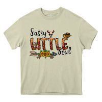 Mossy sassy little soul Heavy Core Tee - CowhideDigitalArt