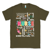 Army Green nurse word Classic Tee - JahusDesignShop