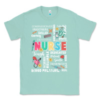 Seafoam nurse word Classic Tee - JahusDesignShop