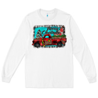 White truck merry christmas Long Sleeve Tee - JahusDesignShop