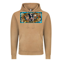 Vintage Camel western cow turquoise’s white flowers license plate template Vintage Hoodie - BarkalooDesign