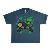 Midnight Navy video game st patricks day Urban Heavy Tee - MaliasSmallBusiness