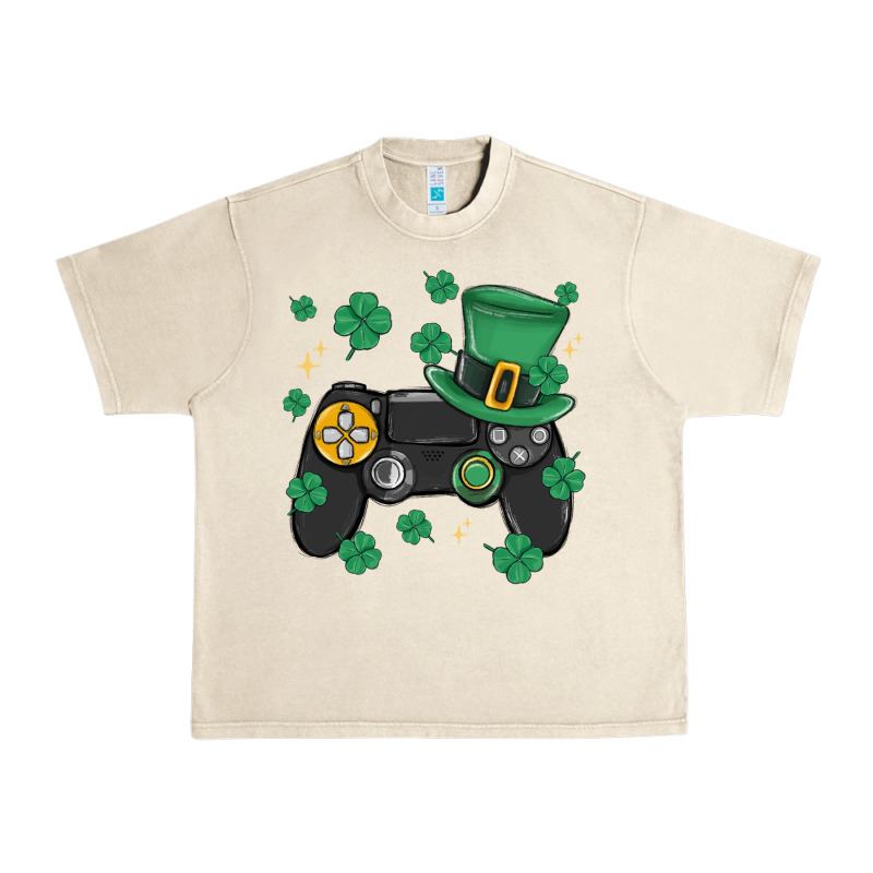 Video Game St Patricks Day Urban Heavy Tee by MaliasSmallBusiness | Teevron
