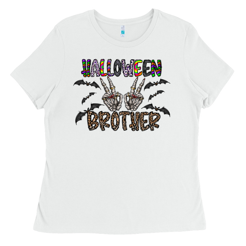 Halloween Brother Ladies Tee by CowhideDigitalArt | Teevron