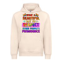 Sandshell what a beautiful day to respect other people Urban Hoodie - FaDigitalArtStudio