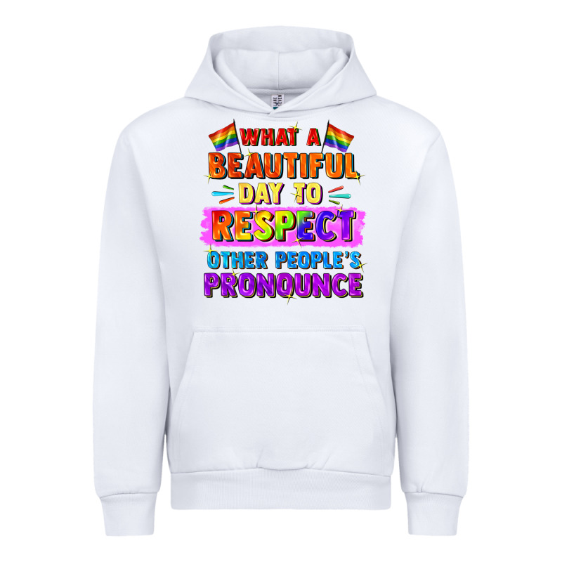 What A Beautiful Day To Respect Other People Urban Hoodie by FaDigitalArtStudio | Teevron