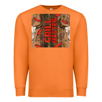 Carrot grill master with bull skull Premium Sweatshirt - TumblerDesignByShophia
