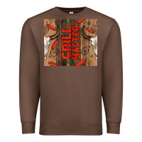 Chestnut grill master with bull skull Premium Sweatshirt - TumblerDesignByShophia