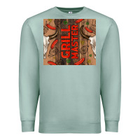 Seafoam grill master with bull skull Premium Sweatshirt - TumblerDesignByShophia
