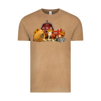 Vintage Camel Red Barn Farm Animals Vintage Tee - Jasminsmagicworld