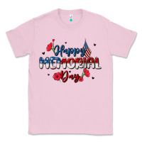 Bubblegum Pink happy memorial day Classic Tee - MaliasSmallBusiness