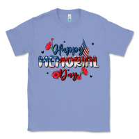 Colony Blue happy memorial day Classic Tee - MaliasSmallBusiness